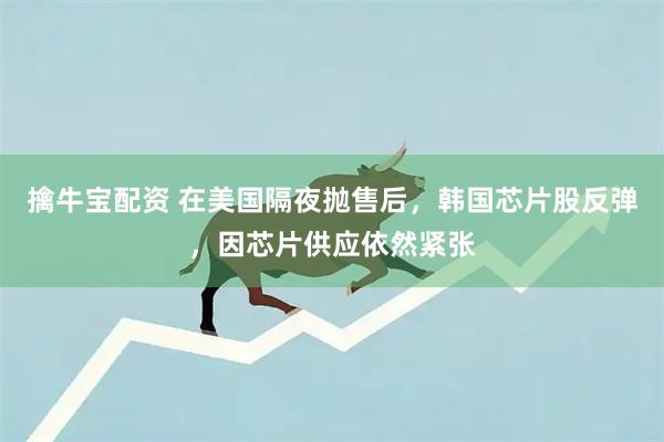 擒牛宝配资 在美国隔夜抛售后，韩国芯片股反弹，因芯片供应依然紧张