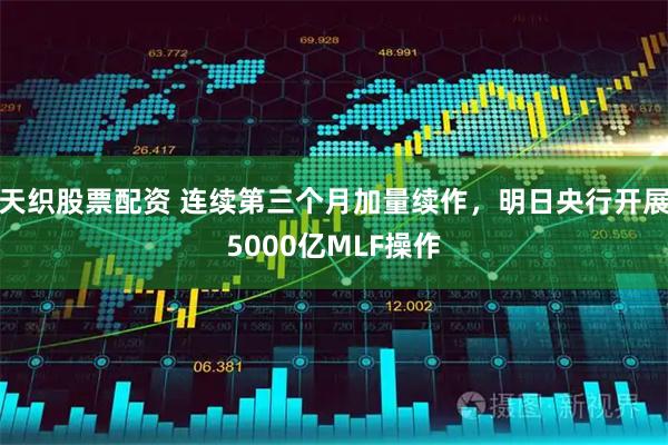 天织股票配资 连续第三个月加量续作，明日央行开展5000亿MLF操作
